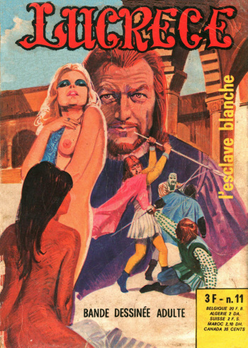 couverture du Bande Dessin&eacute;e Lucrece 011 &ndash; L&rsquo;esclave blanche [French] [PJP]