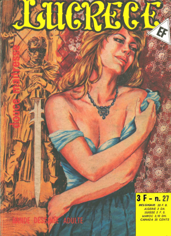 couverture du Bande Dessin&eacute;e Lucrece 027 &ndash; Douce maitresse [French] [PJP]