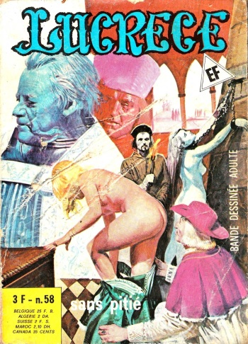 couverture du Bande Dessin&eacute;e Lucrece 058 &ndash; Sans piti&eacute; [French] [Kraven64]