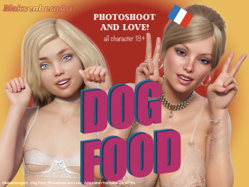 couverture du Bande Dessin&eacute;e [MaksenbergArt] Dog Food, Photoshoot and Love [French]