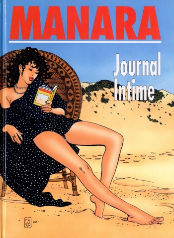 couverture du Bande Dessin&eacute;e [Manara] Journal intime [French]