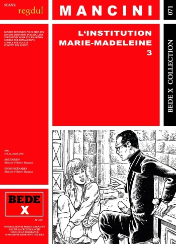 couverture du Bande Dessin&eacute;e [Mancini (Robert Hugues)] L&rsquo;Institution Marie-Madeleine #3 [french]