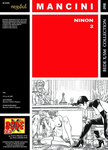 couverture du Bande Dessin&eacute;e [Mancini (Robert Hugues)] Ninon #2 &ndash; L&rsquo;esclave du chateau [french]