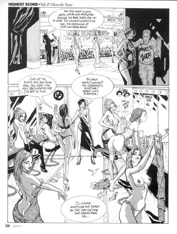 couverture du Bande Dessin&eacute;e [Marcelo Sosa] Highest Score [Frensh]