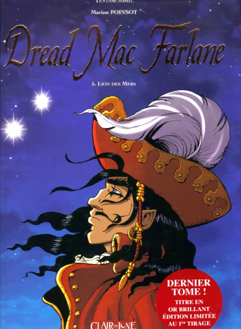 couverture du Bande Dessin&eacute;e [Marion Poinsot] Dread mac farlane Vol.5 french