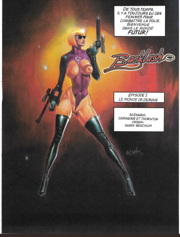 couverture du Bande Dessin&eacute;e [Mark Beachum] Backlash [french]