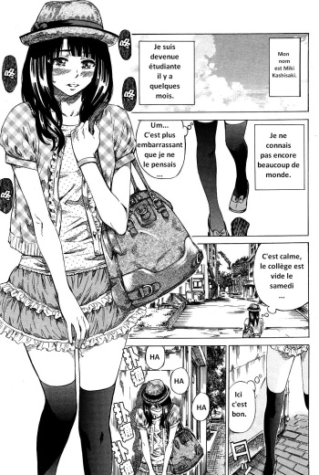 couverture du Manga [MARUTA] Exhibitionist College Girl Series &ndash; Chapter 1 [French] [Munyu]