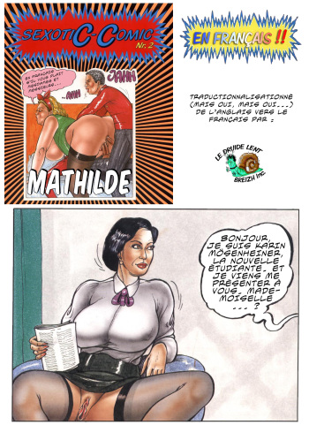 couverture du Bande Dessin&eacute;e Mathilde (FRA &ndash; from Sexotic-Comic 2 &ndash; In French)