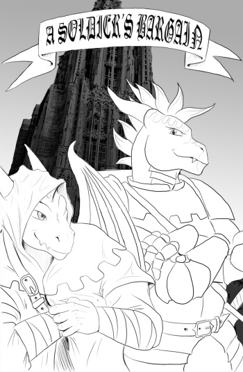 couverture du Bande Dessin&eacute;e [Max-Dragon] A Soldier&rsquo;s Bargain (french)