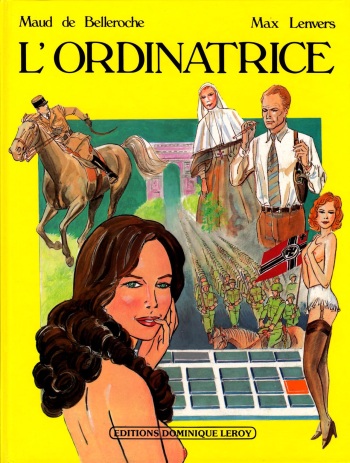 couverture du Bande Dessin&eacute;e [Max Lenvers] L&rsquo;ordinatrice [French]