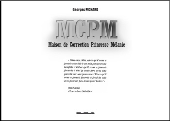 couverture du Bande Dessin&eacute;e MCPM[Georges Pichard]