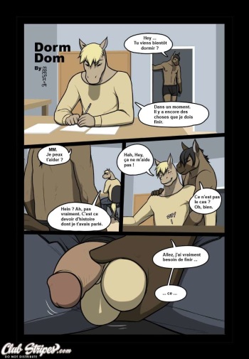 couverture du Bande Dessin&eacute;e [Meesh] Dorm Dom [French] translation by MJV2