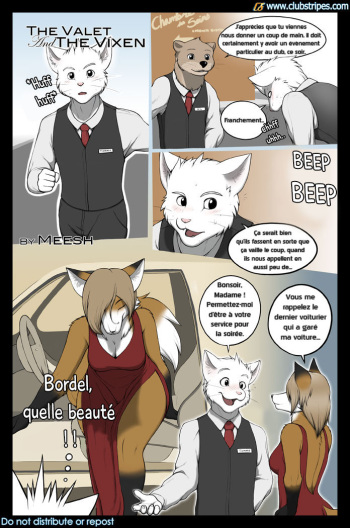 couverture du Bande Dessin&eacute;e [Meesh] The Valet & The Vixen T.1 (FSF) (French)