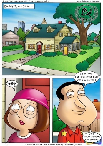 couverture du Bande Dessin&eacute;e Meg gets laid (Family guy) [French]