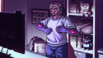 couverture du Bande Dessin&eacute;e [meowmymyamo] Pyrocynical weight gain sequence