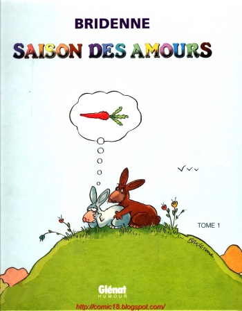 couverture du Bande Dessin&eacute;e [Michel Bridenne] Saison des amours [French]