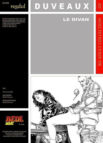 couverture du Bande Dessin&eacute;e [Michel Duveaux] Le Divan [french]