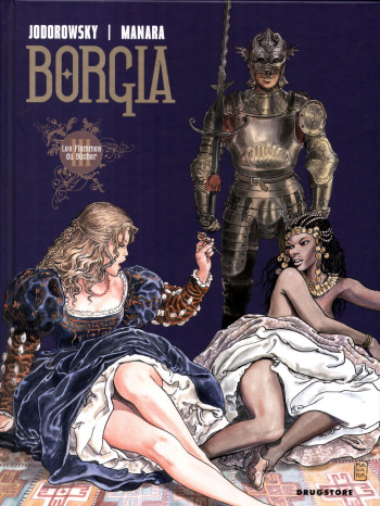 couverture du Bande Dessin&eacute;e [Milo Manara] Borgia T3 &ndash; Les Flammes du B&ucirc;cher [French]