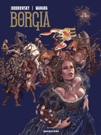 couverture du Bande Dessin&eacute;e [Milo Manara] Borgia T4 &ndash; Tout est Vanit&eacute; [French]