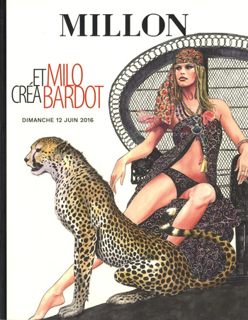 couverture du Bande Dessin&eacute;e [Milo Manara] Et Milo Cr&eacute;a Bardot [French]