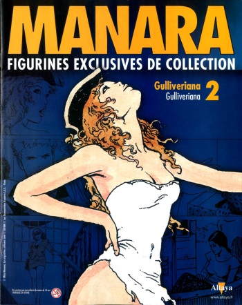 couverture du Bande Dessin&eacute;e [Milo Manara] Figurines #02 : Gulliveriana &ndash; Gulliveriana [French]