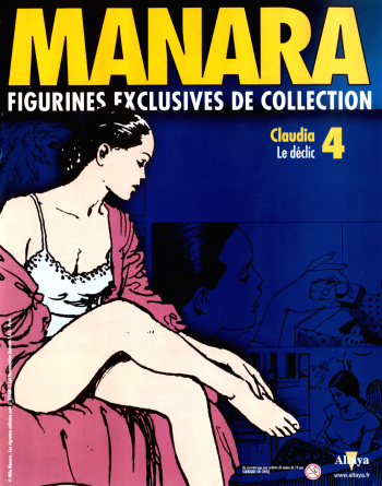 couverture du Bande Dessin&eacute;e [Milo Manara] Figurines #04 : Claudia &ndash; Le d&eacute;clic [French]