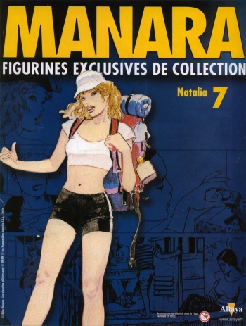 couverture du Bande Dessin&eacute;e [Milo Manara] Figurines #07 : Natalia [French]