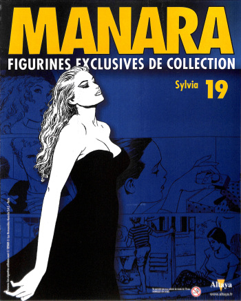 couverture du Bande Dessin&eacute;e [Milo Manara] Figurines #19 : Sylvia [French]