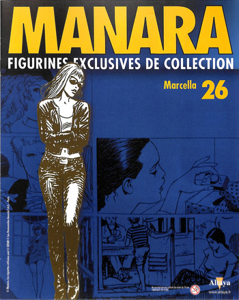 couverture du Bande Dessin&eacute;e [Milo Manara] Figurines #26 : Marcella [French]