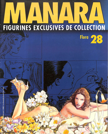 couverture du Bande Dessin&eacute;e [Milo Manara] Figurines #28 : Flora [French]