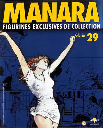 couverture du Bande Dessin&eacute;e [Milo Manara] Figurines #29 : Gloria [French]