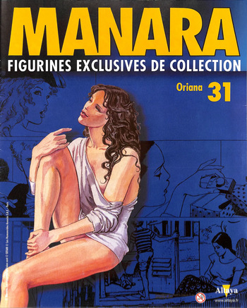 couverture du Bande Dessin&eacute;e [Milo Manara] Figurines #31 : Oriana [French]