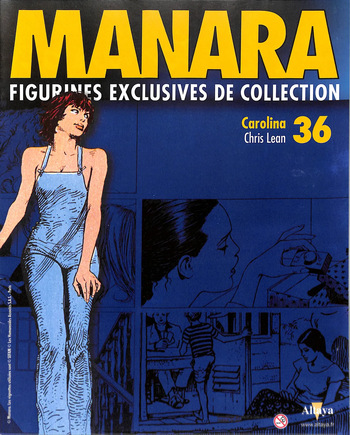 couverture du Bande Dessin&eacute;e [Milo Manara] Figurines #36 : Carolina &ndash; Chris Leon [French]