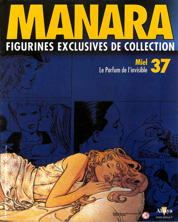 couverture du Bande Dessin&eacute;e [Milo Manara] Figurines #37 : Miel &ndash; Le Parfum de l'invisible [French]