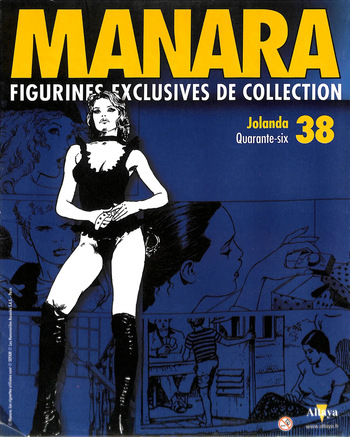 couverture du Bande Dessin&eacute;e [Milo Manara] Figurines #38 : Joalanda &ndash; Quarante-six [French]