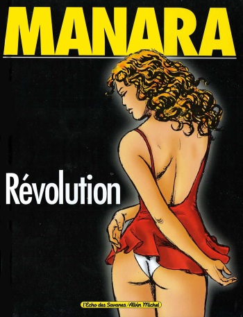couverture du Bande Dessin&eacute;e [Milo Manara] R&eacute;volution [French]