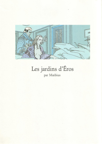 couverture du Bande Dessin&eacute;e [Moebius] Les jardins d&rsquo;Eros [French]
