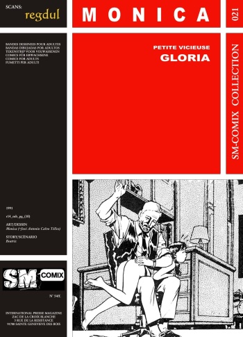couverture du Bande Dessin&eacute;e [Monica] Gloria Petite Vicieuse [French]