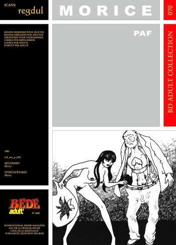 couverture du Bande Dessin&eacute;e [Morice] PAF [french]