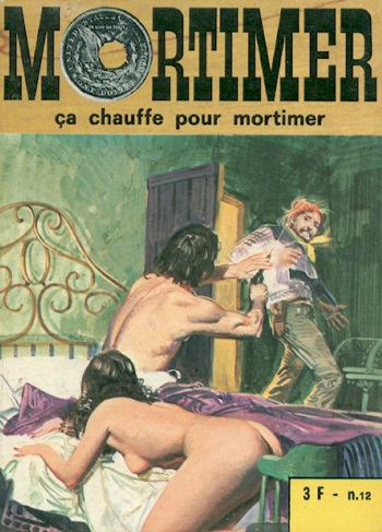 couverture du Bande Dessin&eacute;e Mortimer 012 &ndash; &Ccedil;a chauffe pour Mortimer [French]