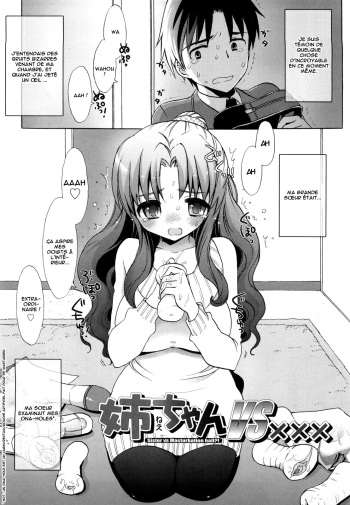 couverture du Manga [Mozuya Murasaki] Nee-chan vs XXX &ndash; Sister vs Masturbation hall?! (Ecchi na Koto Shiyo&hellip;) [French] [HHH]