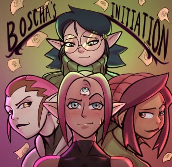 couverture du Bande Dessin&eacute;e [Mr.Jellybeans] Boscha&rsquo;s Initiation (The Owl House) [ongoing] [french]