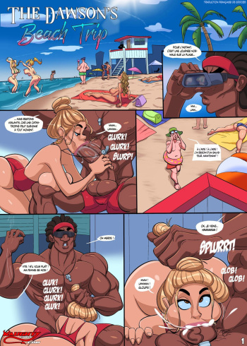 couverture du Bande Dessin&eacute;e [NaughtyComix] The Dawson&rsquo;s Beach Trip [French][Edd085]