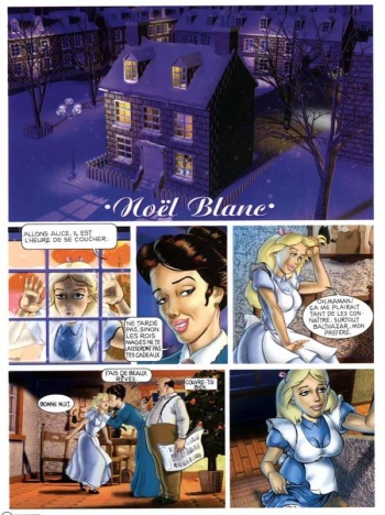 couverture du Bande Dessin&eacute;e noel blanc