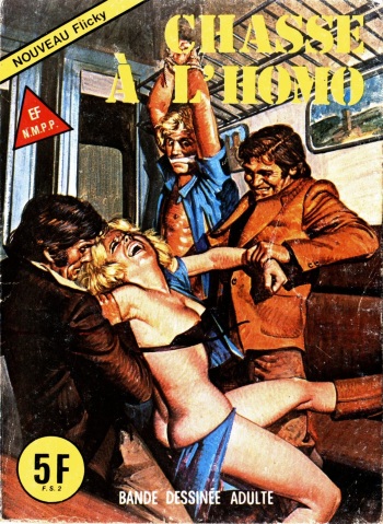 couverture du Bande Dessin&eacute;e Nouveau flicky 01 &ndash; Chasse &agrave; l&rsquo;homo (FR)