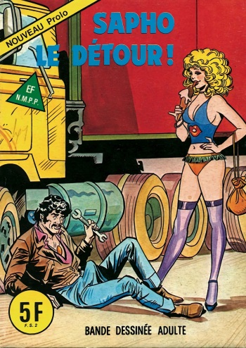 couverture du Bande Dessin&eacute;e Nouveau PROLO &ndash; Volume 1 &ndash; Sapho le d&eacute;tour ! [French]