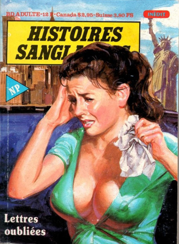 couverture du Bande Dessin&eacute;e Novel Press &ndash; Histoires sanglantes &ndash; 019 &ndash; Lettres oubli&eacute;es