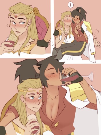 couverture du Bande Dessin&eacute;e [Oliviajoytaylor] Catradora Comic (French)