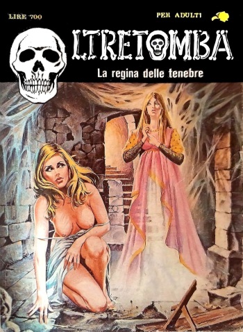 couverture du Bande Dessin&eacute;e Oltretomba 256 (Incube 10b) &ndash; Peau de sorci&egrave;res [French]