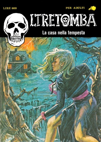 couverture du Bande Dessin&eacute;e Oltretomba 263 &ndash; La maison dans la tourmente [French] [Leefirkins]